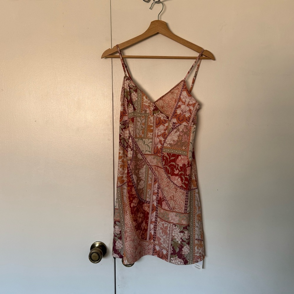 Zimmermann Womens Babydoll floral Patchwork Slip